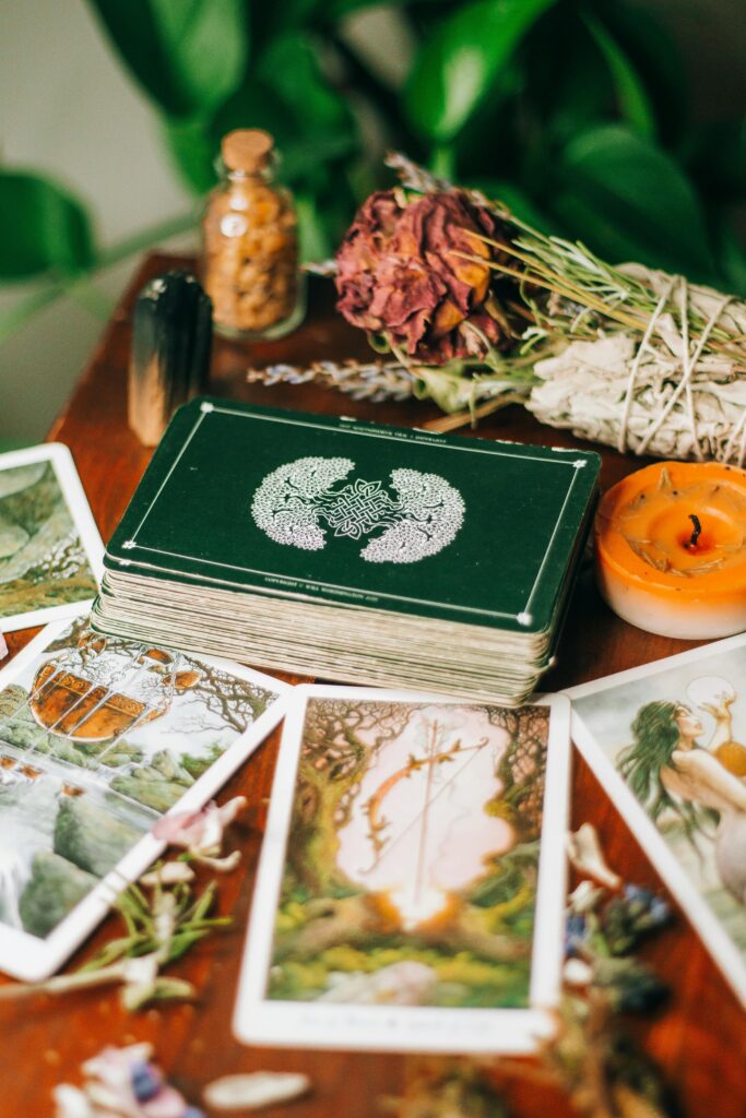 pexels-photo-11444620-11444620 Tarot Cards and Dry Flowers